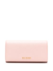 Gucci portefeuille continental en cuir - Rose