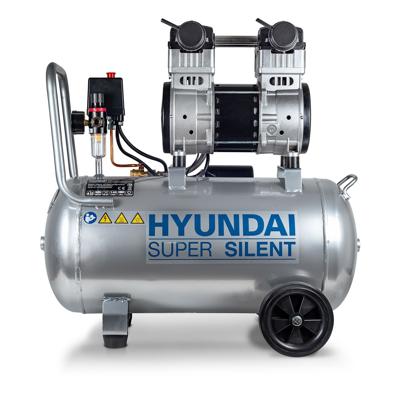 Hyundai Stille Compressor | 50 Liter | 8 Bar | Geluidsstil - 55755