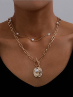 New Vintage Fashion Alloy Necklace - thumbnail