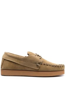 MARANT chaussures bateau en daim - Tons neutres