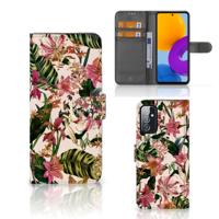 Samsung Galaxy M52 Hoesje Flowers Samsung Galaxy M52 Hoesje Flowers