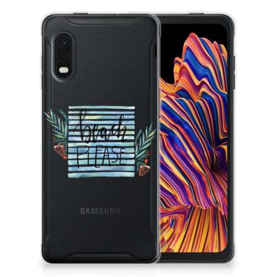 Samsung Xcover Pro Telefoonhoesje met Naam Boho Beach
