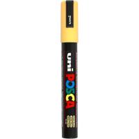 Uni-Posca Posca marker, afm pc-5m, lijndikte 2,5 mm, medium, straw yellow, 1 stuk