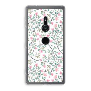 Sierlijke bloemen: Sony Xperia XZ2 Transparant Hoesje