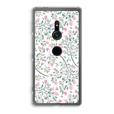 Sierlijke bloemen: Sony Xperia XZ2 Transparant Hoesje