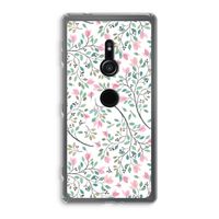 Sierlijke bloemen: Sony Xperia XZ2 Transparant Hoesje