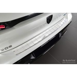 RVS Bumper beschermer passend voor Peugeot 308 III HB 2021- 'Ribs' AV235998