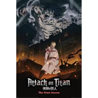 Poster Attack on Titan S4 Eren Onslaught 61x91,5cm