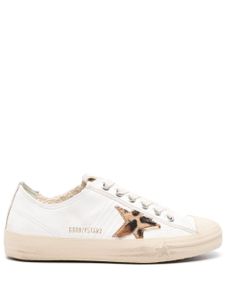 Golden Goose baskets V-Star en cuir - Blanc