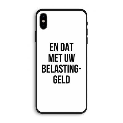 Belastinggeld: iPhone XS Biologisch afbreekbaar hoesje