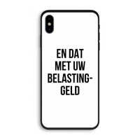 Belastinggeld: iPhone XS Biologisch afbreekbaar hoesje