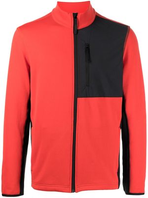 Aztech Mountain veste en polaire à empiècements - Orange