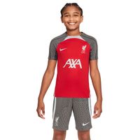 Nike Liverpool Strike Trainingsset 2023-2024 Kids Rood Donkergrijs Grijs - thumbnail