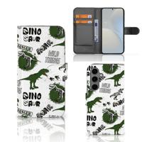 Telefoonhoesje | Met pasjeshouder | voor Samsung Galaxy S25 Dinosaurus Telefoonhoesje | Met pasjeshouder | voor Samsung Galaxy S25 Dinosaurus