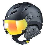 CP Camurai skihelm zwart - meekleurend vizier - kies uit 7 soorten ! CP Camurai skihelm zwart - meekleurend vizier - kies uit 7 soorten !