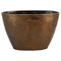 Pot funchal ovaal 32x14x22cm goud