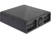 Delock 47220 5,25 mobiel rack voor 4 x 2,5 SATA HDD/SSD - thumbnail