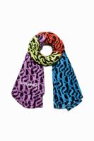 Rechthoekige sjaal logomania Designed by M. Christian Lacroix - MATERIAL FINISHES - U