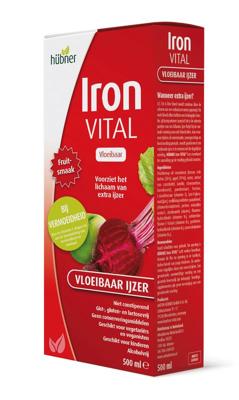 Hubner iron vital vloeibaar ijzer xl