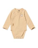 HEMA Nijntje newborn meegroei overslagromper zand (zand)