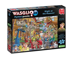 Wasgij Mystery 24 Paniek in het Museum Puzzel 1000 stukjes