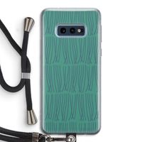 Swirls: Samsung Galaxy S10e Transparant Hoesje met koord Swirls: Samsung Galaxy S10e Transparant Hoesje met koord