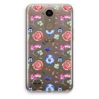 Bloemetjes: LG K10 (2017) Transparant Hoesje