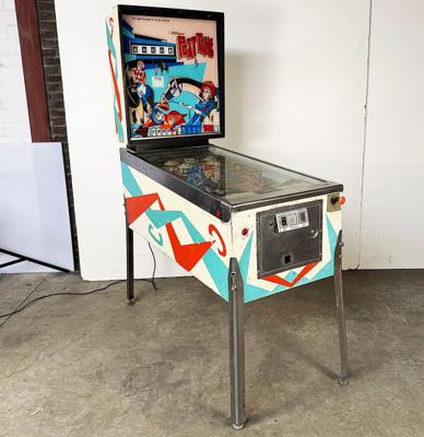 1969 Williams Post Time Flipperkast - Originele Conditie