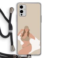 One of a kind: OnePlus 9 Transparant Hoesje met koord