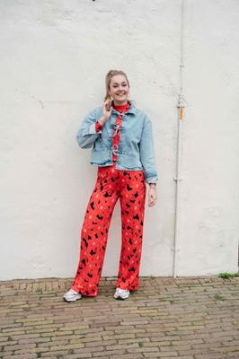 Harper & Yve Broek Jane | Rood