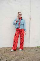 Harper & Yve Broek Jane | Rood