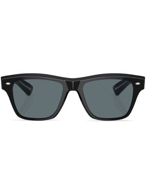 Oliver Peoples lunettes de soleil Sixties à monture carrée - Noir