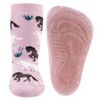 Antislip kindersokken met paarden print - thumbnail