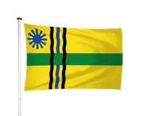 Vlag Broeksterwoude - Broeksterwald (fr)