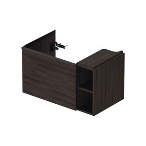 Badmeubel Duravit D-Neo Wand 78.4x45.2x44 cm Links Mat Kastanje Duravit