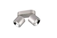 Trio PlafondlampGuayana 2-lichts nikkel - 651000207