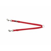 Koppeling voor 2-hondenriem Trixie New Premium Rood 40-70 cm XS S M