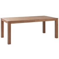 Beliani MONSANO - Eettafel-Lichte houtkleur-Eucalyptushout - thumbnail