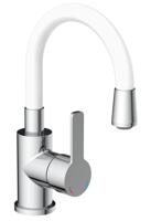 Ngk Eisl flexo meraan wastafel | chroom-wit - ni075flcrw ni075flcrw