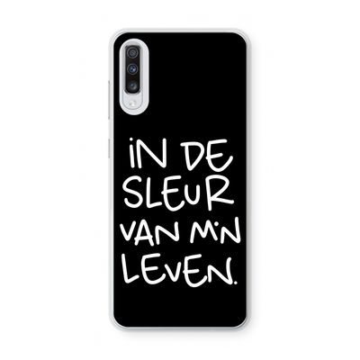 De Sleur: Samsung Galaxy A70 Transparant Hoesje