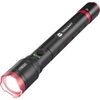 TOOLCRAFT Handlamp werkt op Li-ion oplaadbare batterij of batterijgevoed Verstelbaar, Instelbare puntgrootte, Met stroboscoopfunctie, Met USB-poort 5000 lm 3.5