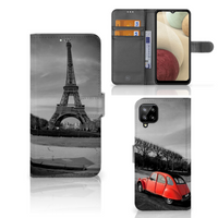 Samsung Galaxy A12 Flip Cover Eiffeltoren