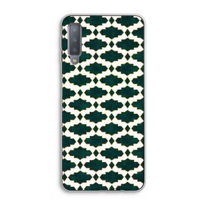 Moroccan tiles: Samsung Galaxy A7 (2018) Transparant Hoesje