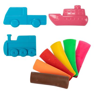 Toi-Toys Sculptidough kleiset met mal in emmer, 7dlg.