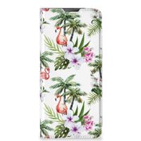 Motorola Moto E20 | Hoesje maken | Flamingo Palms