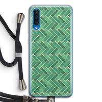 Moroccan tiles 2: Samsung Galaxy A50 Transparant Hoesje met koord Moroccan tiles 2: Samsung Galaxy A50 Transparant Hoesje met koord