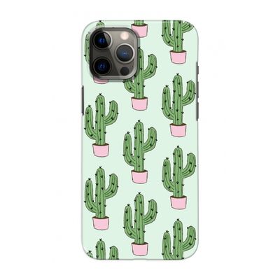 Cactus Lover: Volledig geprint iPhone 12 Pro Hoesje