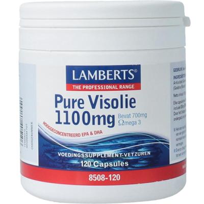 Lamberts Pure visolie 1100mg omega 3