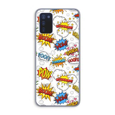 Pow Smack: Samsung Galaxy A03s Transparant Hoesje
