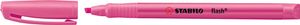 STABILO flash markeerstift, roze